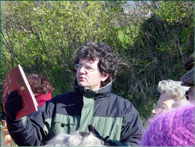 François DUMOULIN, chargé des fouilles historiques et archéologique de l'Ardèche,