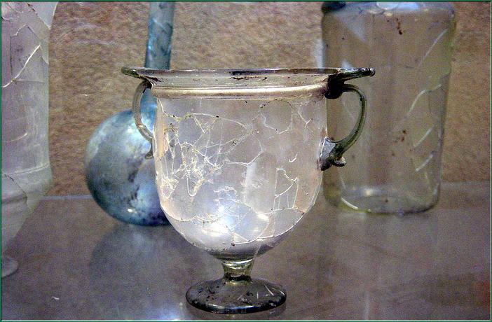 Vase en verre