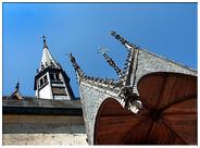 Sous l'auvent ...