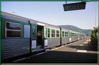 Le Cévenol en gare de Langeac