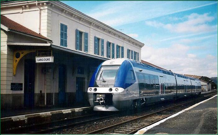 Arrivée en gare de Langogne