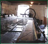 Le joyau du Musée, la Mull Jenny machine inventée au XVIIIème siècle, unique en France.Nous sommes en plein dans l'époque de la Révolution Industrielle