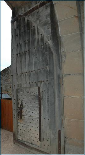 Porte en bois portes à ventaux