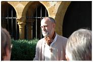Le guide, J.P. Monchanin, fait partie des Amis des Arts de Charlieu